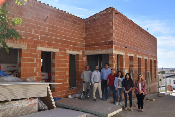 Las obras del consultorio local de Saelices avanzan “a buen ritmo” y alcanzan ya alrededor del 60 por ciento