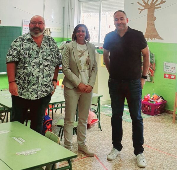 La Junta destina 115.000 euros a la mejora de la eficiencia energética y la pintura en el colegio público de Sisante