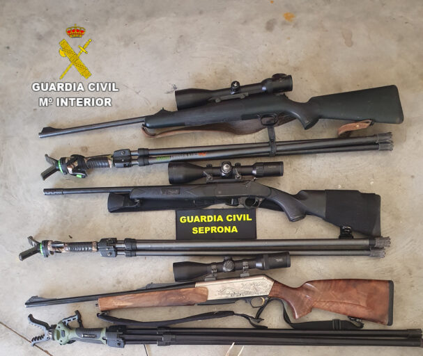 La Guardia Civil investiga a tres personas por  un delito contra la flora y la fauna