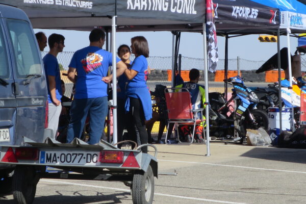 Mas de 60 pilotos en las diferentes categorías y cilindradas rodaron en la jornada del sábado en el Circuito de Velocidad DR7 de Tarancón en la FV Prueba de la Copa Rodicar 2022 de la ANPA