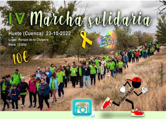 IV Marcha Solidaria en Huete el domingo 23 de octubre