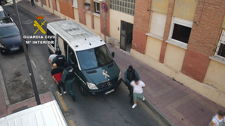 Desarticulada una organización criminal por  el robo de más de 15 toneladas de cable de  cobre