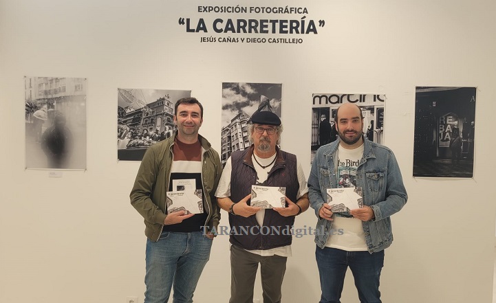 Inaugurada en Tarancón la exposición de fotografía «La Carretería» de Jesús Cañas y Diego Castillejo