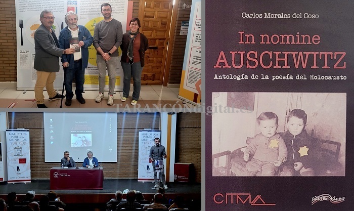 Carlos Morales presenta en su ciudad natal «In nomine Auschwitz» una antología de  la poesía del Holocausto