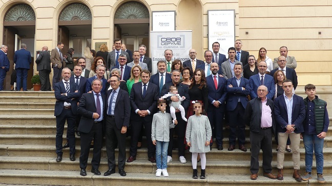 Empresarios e instituciones de Cuenca homenajean a Rubén Martínez previamente a recibir el premio CECAM