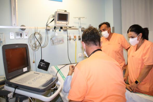Un trabajo del Servicio de Urgencias del Hospital de Cuenca, premiado en las I Jornadas Internacionales de Ecografía Clínica