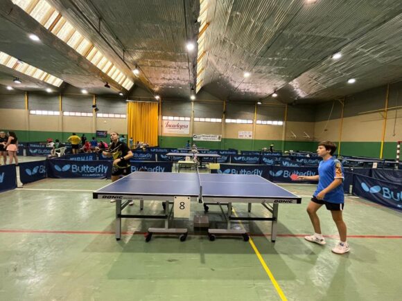 Tarancon, pabellón Peña el  Águila, acogerá este año la I concentración de equipos de la Liga Supermanchega de Tenis de Mesa