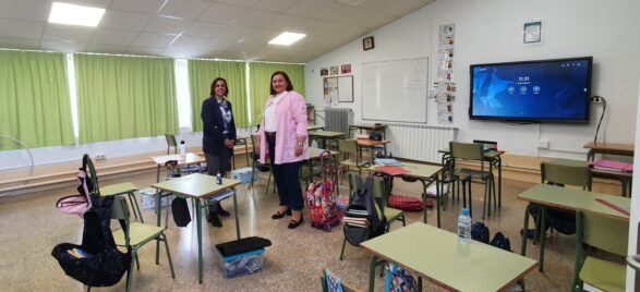 La Junta destina desde 2015 alrededor de 200.000 euros a diferentes actuaciones de mejora en el colegio público de la localidad de Honrubia