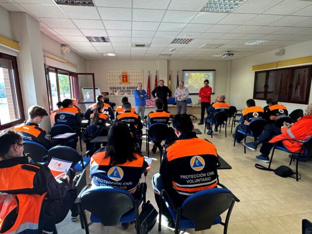 Curso de formación en materia de emergencias a 24 voluntarios de Protección Civil de la provincia de Cuenca
