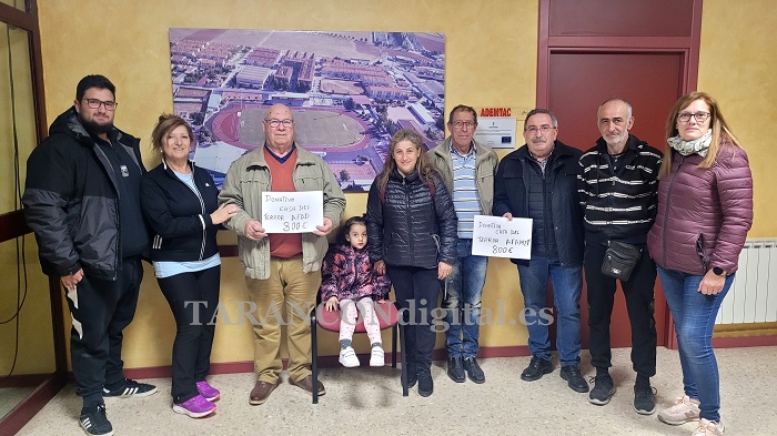 Las Asociaciones Afad y Afamit de Tarancón han recibido 800€ cada una de la recaudación de la Casa del Terror