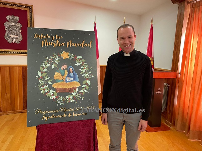 Carlos Herraiz Ayllón vicario de la parroquia de San Víctor y Santa Corona será el pregonero de la Navidad en Tarancón