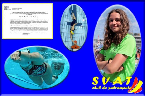 Sigue aumentando la nómina de deportistas de Alto Rendimiento del Club SVAT (Salvamento y Socorrismo Tarancón) Alicia Bricio y Celia Gómez, dos nuevas calificación de DAR