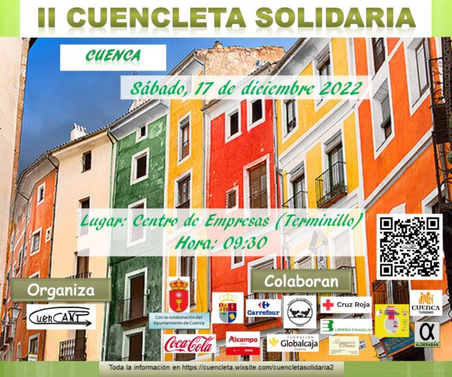 El sábado 17 de diciembre se celebra la II Cuencleta Solidaria