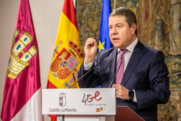García-Page: “Hemos conseguido defender el agua para todos, también para los que la tienen a su paso y carecemos de ella desde hace tiempo”