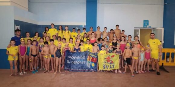 Mas de medio centenar de nadadores del SVAT Tarancón, toman parte en la primera Jornada de Somos Deporte Natación en la capital de nuestra provincia, con unos positivos resultados