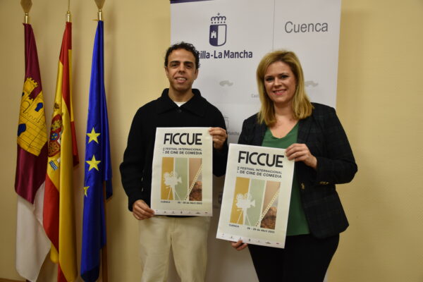 El Gobierno regional colabora con la celebración de la I edición del Festival Internacional de Cine de Comedia que se celebrará en Cuenca del 26 al 29 de abril
