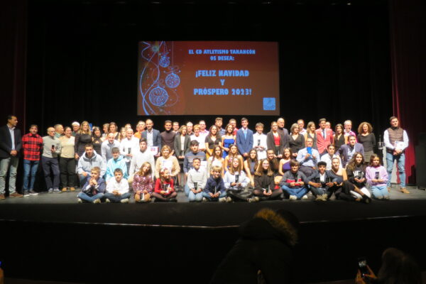 Amena y participativa Gala del Club Deportivo Atletismo Tarancón, con un auditorio casi repleto de público