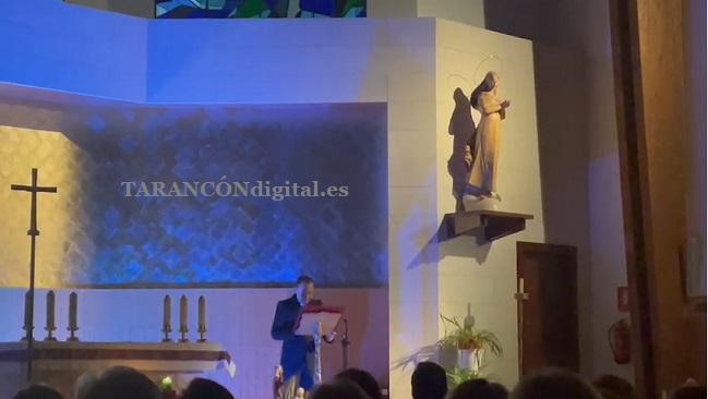 Arranca la Navidad en Tarancón con el pregón de Carlos Herraiz vicario parroquial de San Víctor y Santa Corona