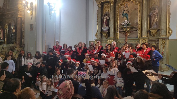 El Convento de los Padres Franciscanos en Tarancón ha acogido hoy la segunda jornada del Certamen de Villancicos