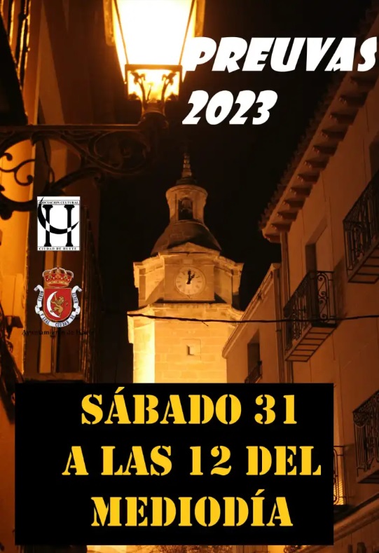 Preuvas fin de año con las campanadas de la Torre del Reloj
