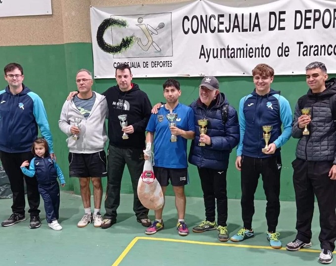 Mas de medio centenar de participantes en el Torneo de Navidad de Tenis de Mesa en Tarancón