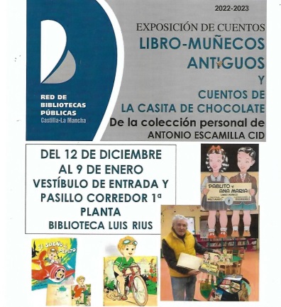 El fascinante mundo de los libros muñecos colección de Antonio Escamilla estará en Tarancón durante las navidades