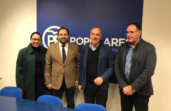 Paco Nuñez ha visitado en Tarancón varias empresas y anuncia que el PP recurrirá ante el TC la reforma de la sedición