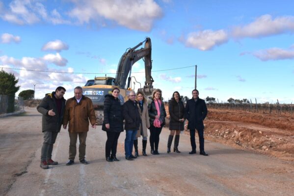La Diputación de Cuenca está invirtiendo 1,8 millones en la CUV-8111 que une Villagarcía del Llano y Quintanar del Rey