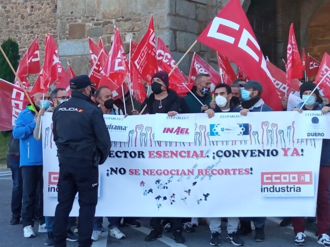 Más de 14.500 trabajadores/as del Metal de Toledo tendrán este año una subida salarial próxima al 4%