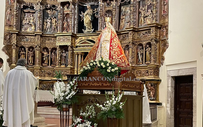 Solemne Eucaristía de despedida a la imagen de la Virgen de Riánsares de Tarancón en la festividad de San Julián