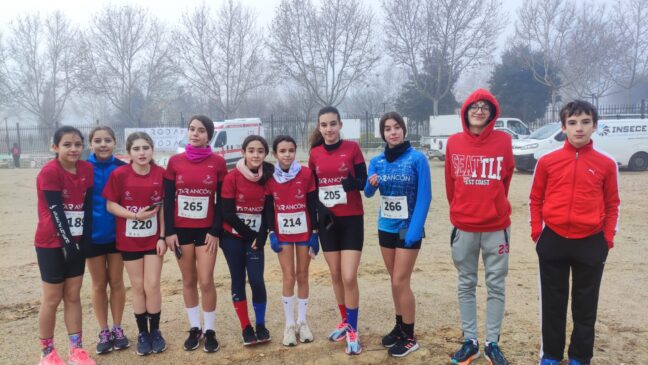 Ocho atletas del CD Atletismo Tarancon, con opcionales de acudir al Campeonato de España, tras los resultados del Campeonato Regional de Cross Individual, disputado en la Roda