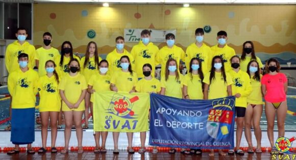 Treinta y dos socorristas del SVAT Tarancón, categorías alevin, infantil y Cadete, participan en el Campeonato de Castilla la Mancha de Salvamento y Socorrismo que se disputa este domingo 15 en la Roda (Albacete)