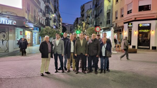 Primera visita del candidato de Vox a la presidencia de Castilla-La Mancha a la provincia de Cuenca