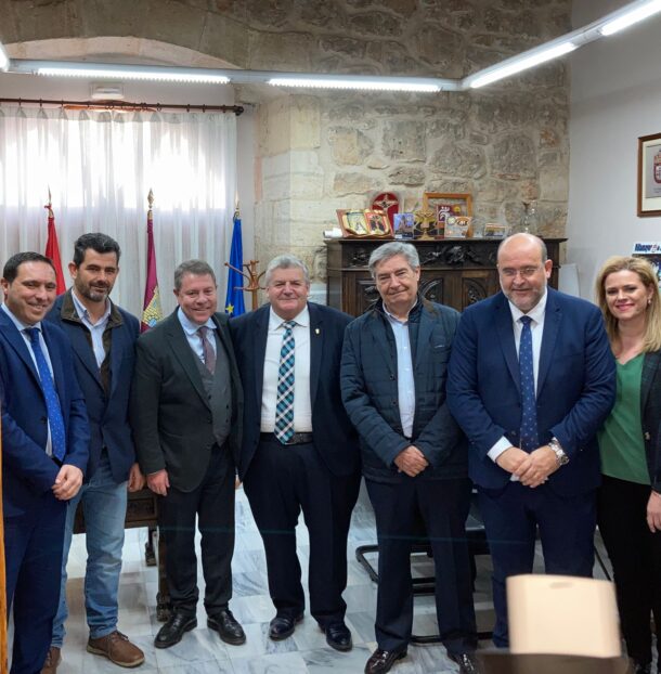 PistaCuenca se encuentra con García-Page en Villamayor de Santiago