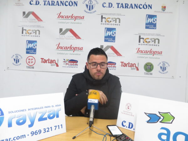 Jorge Cañete, entrenador del CD Tarancón “Hemos hecho lo suficiente para haber ganado. Era nuestra responsabilidad, sacar los tres puntos”