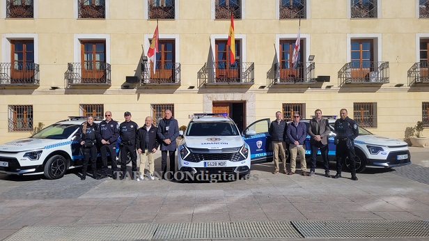 La Policía Local de Tarancón estrena tres nuevos vehículos que mejorarán el servicio a la ciudadanía