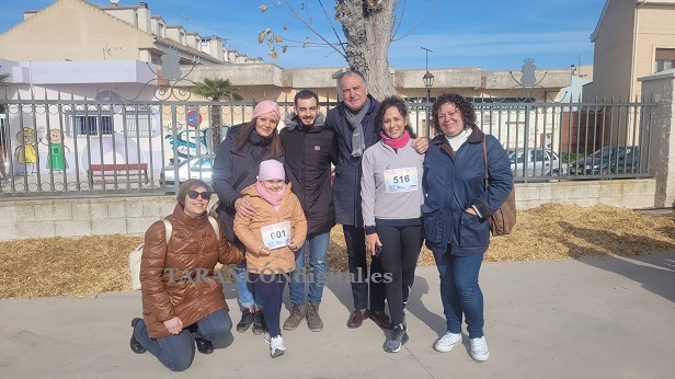 Casi 600 participantes en la carrera solidaria organizada por el Ceip Gloria Fuertes de Tarancón
