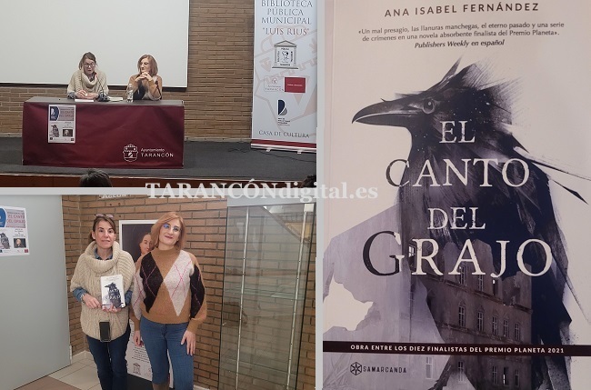 Presentada en Tarancón la novela «El Canto del Grajo» de la escritora conquense Ana Isabel Fernández