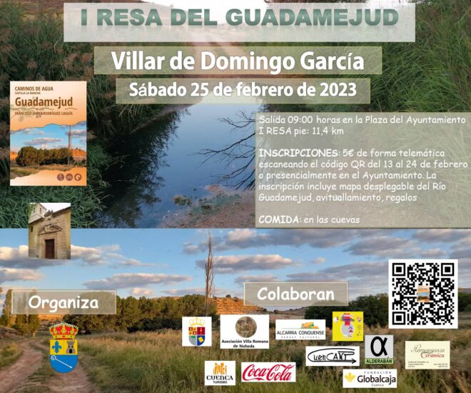 El sábado 25 de febrero se celebra la I RESA DEL GUADAMEJUD en la localidad de Villar de Domingo García