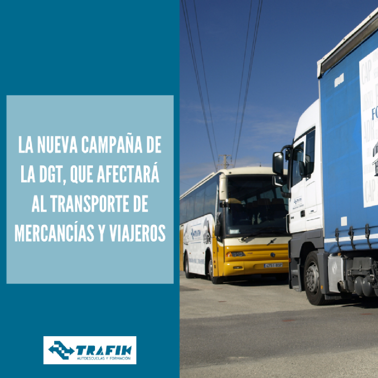 Nueva campaña especial de vigilancia y control de camiones y autobuses esta semana