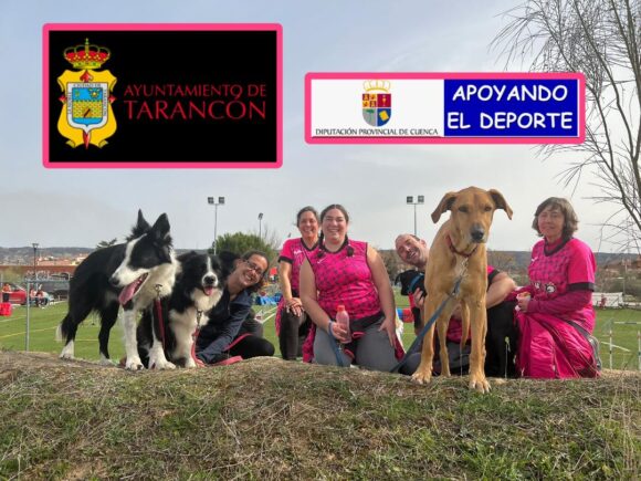 Comienza la Liga Castilla la Mancha de Agility con la participación de 8 binomios del Club Momo Tarancón.