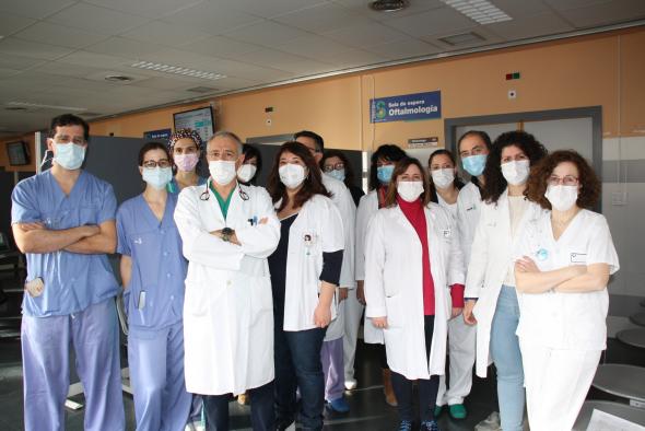 El Servicio de Oftalmología del Hospital Virgen de la Luz de Cuenca recibe un nuevo reconocimiento a la excelencia asistencial