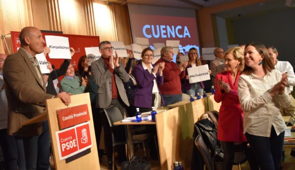 El PSOE de Cuenca reclama una “campaña limpia” basada en proyectos y respalda a su secretario general