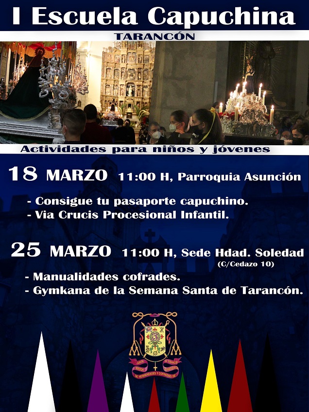 En marcha la I Escuela Capuchina de Tarancón que se inicia el próximo 18 de marzo