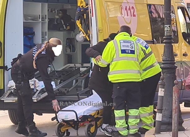 Herida una mujer en Tarancón tras caer al suelo con la motocicleta que conducía