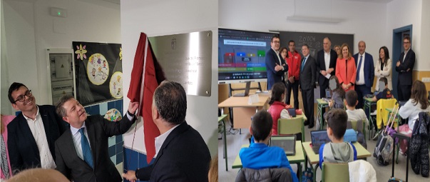 En Tarancón se han invertido más de 7 millones de euros en infraestructuras educativas, hoy se han inaugurado las obras de ampliación del CEIP Duque de Riánsares