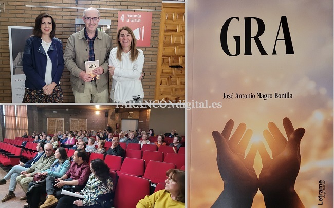 La Casa de la Cultura ha acogido esta tarde la presentación del tercer libro de José A. Magro titulado «Gra» y que dedica a su padre