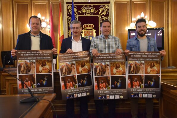 La Diputación de Cuenca acoge la presentación de la XXIX edición de la Pasión Viviente de Motilla del Palancar