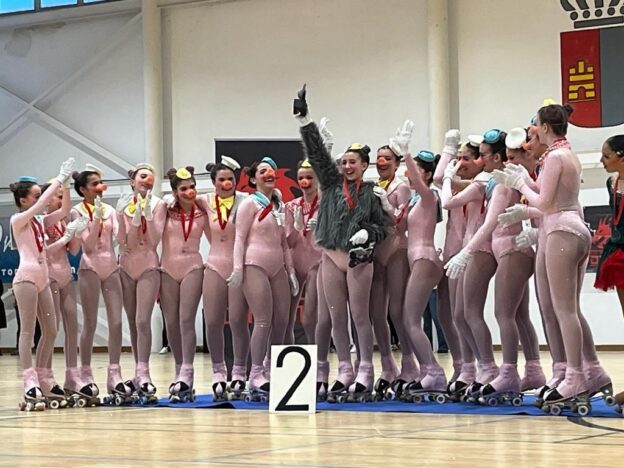 El equipo de patinaje Artístico Skating  Success, subcampeón del IV Trofeo Don  Quijote, disputado en la vecina localidad de Santa Cruz de la Zarza.
