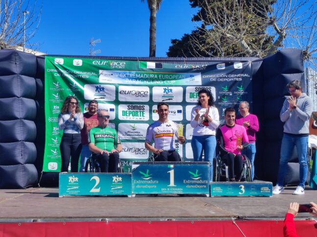 Luis Miguel García Marquina, comienza el año con la selección española de Ciclismo Adaptado con éxito